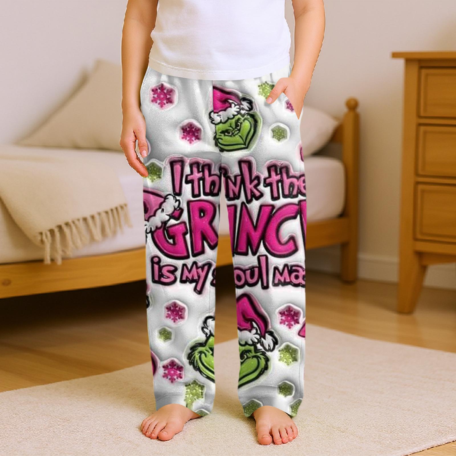 

Модные детские универсальные повседневные брюки с принтом и карманами 160 белый