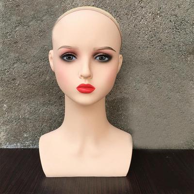 Cosmetology Doll Head Female Rack, Mannequin Manikin Practice for Hat