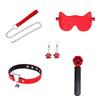 Nekomusume Flirting Set: SM Toys with Restraint Collar & Bone Gag