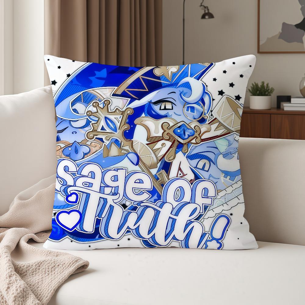 Game C-Cookie R-Run Kingdom Pillow Case Suitable For Bedrooms Living Rooms Cars Home Decoration 12x12Inch