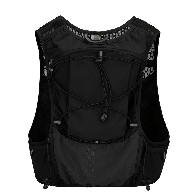 Chaleco Mochila Deportivo para Exteriores Transpirable Ligero Antisalpicaduras Bolsa para Ciclismo Mochila para Correr Maratón Todoterreno al Aire Libre