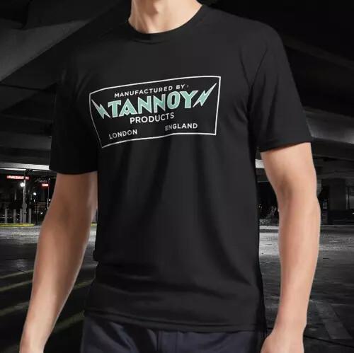 

NEW SHIRT TANNOY SPEAKERS RACING LOGO T-Shirt Tops Tee FUNNY SIZE S-4XL 4XL