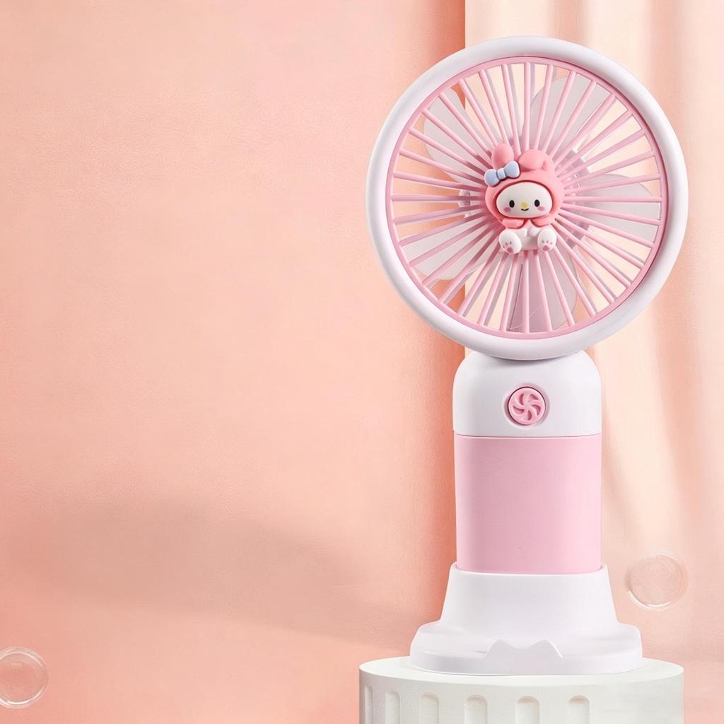 Mini USB Handheld Fan Jost Portable Silent Rechargeable