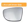 Heated Left or Right Side Rearview Mirror Glass W/ Backing Plate For Nissan Micra 2016- & Renault Captur Clio Zoe 2012-