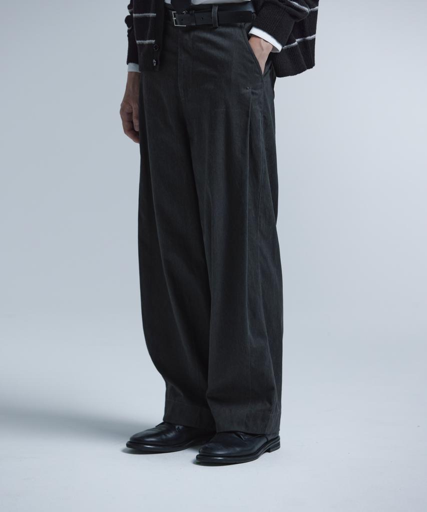 Nonblank Pleated Pants_Dark Grey