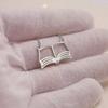 Lesen Bücher Anhänger Halskette Für Frauen Edelstahl Bücherwurm Student Schmuck Choker Kette Halskette Buchliebhaber Schmuck