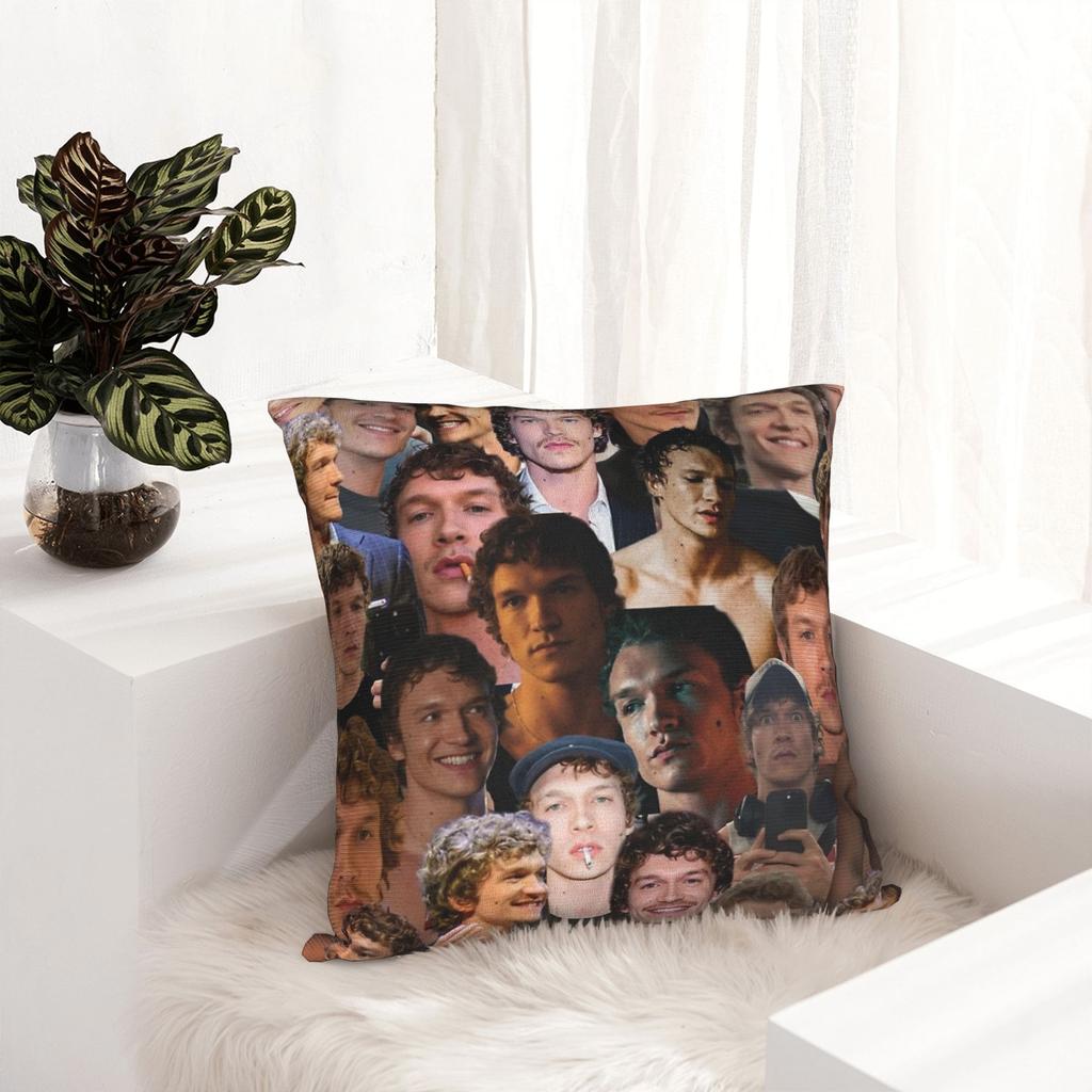 Connor Storrie Photo Collage Pillowcase Printed Fabric Cushion Cover Gift Heated Rivalry Throw Pillow Case Cover Home