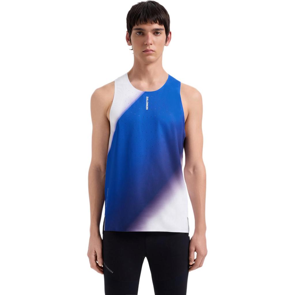 Salomon Quick-Dry Breathable Running Vest Men Tops LC3079200
