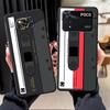 Modische Kassettentape Hülle für Xiaomi Poco F8 M3 M4 M7 Pro C71 C75 F3 X3 X4 X5 X7 Pro M5 C61 C50 F1 Funda Handyhülle