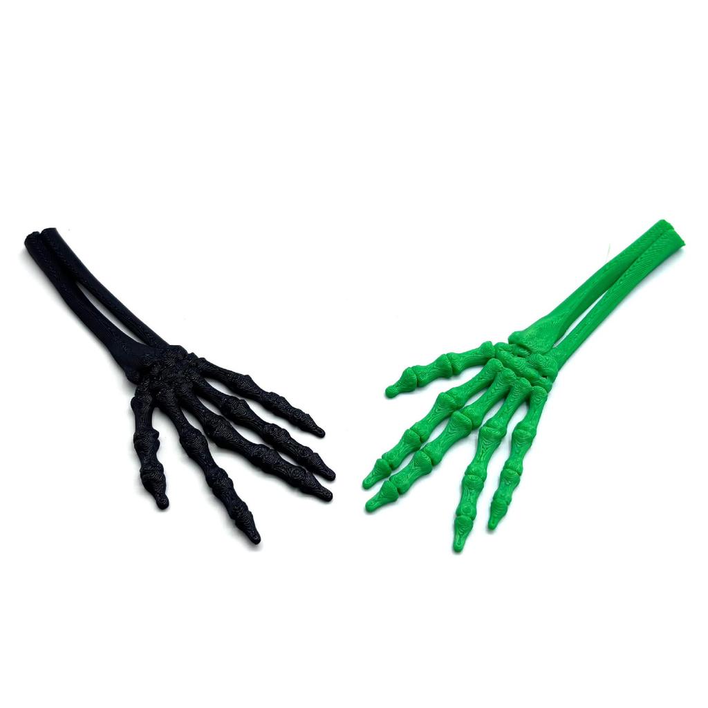 3D Printed Halloween Skull Hand Ornament: Ghost Festival Horror Decoration