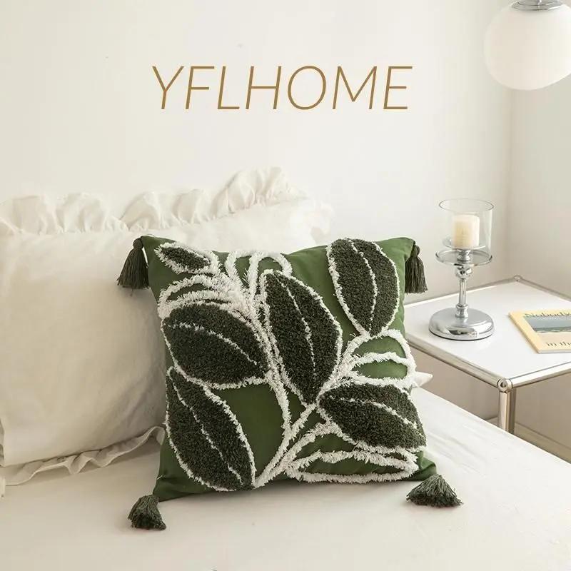2026 New 45x45CM Beautiful Flower Pillowcase For Living Room Bedside Sofa Car Backrest Office Decoration Pillow Cushion Cover