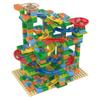 Ikeda Kogyosha Rolling Marble Coasters 402 Pieces Plate [Blocks/Block Coasters/Educational Toy/402 Pieces/Base Included] (402 Pieces)