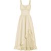 Renaissance Dress Women Summer Sleeveless Corset Sundress with Pockets