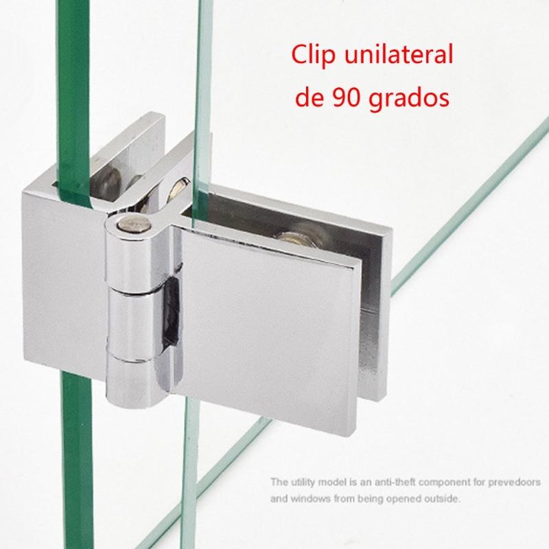 Glass Hinges Hardware Suitable for Glass Thickness 5-8mm 90/180/0Degree