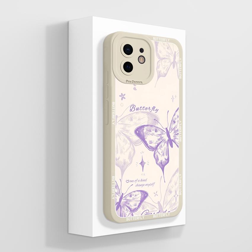 עבור אייפון 12 11 XR 6 7 8 פלוס מיני פרו מקס תיקי טלפון דפוס ארנבת קטיפה חמודה הגנה עמידה לאבק מסיליקון נוזלי כיסוי אחורי רך עבור כיסוי לאייפון