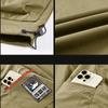 Winter Multiple Pockets Man Coats Loose Leisure Solid Windproof Tops New Man Coat Autumn Coats Man