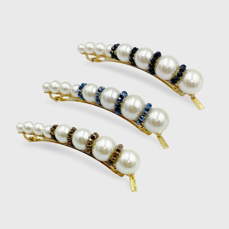Jean Paul Clarisse Eschel Beads Pearl Automatic Pin JC002AC