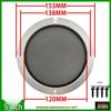 Speaker Grille Metal Mesh Dustproof Covers: 2-10 Inch Sizes for Car Speakers