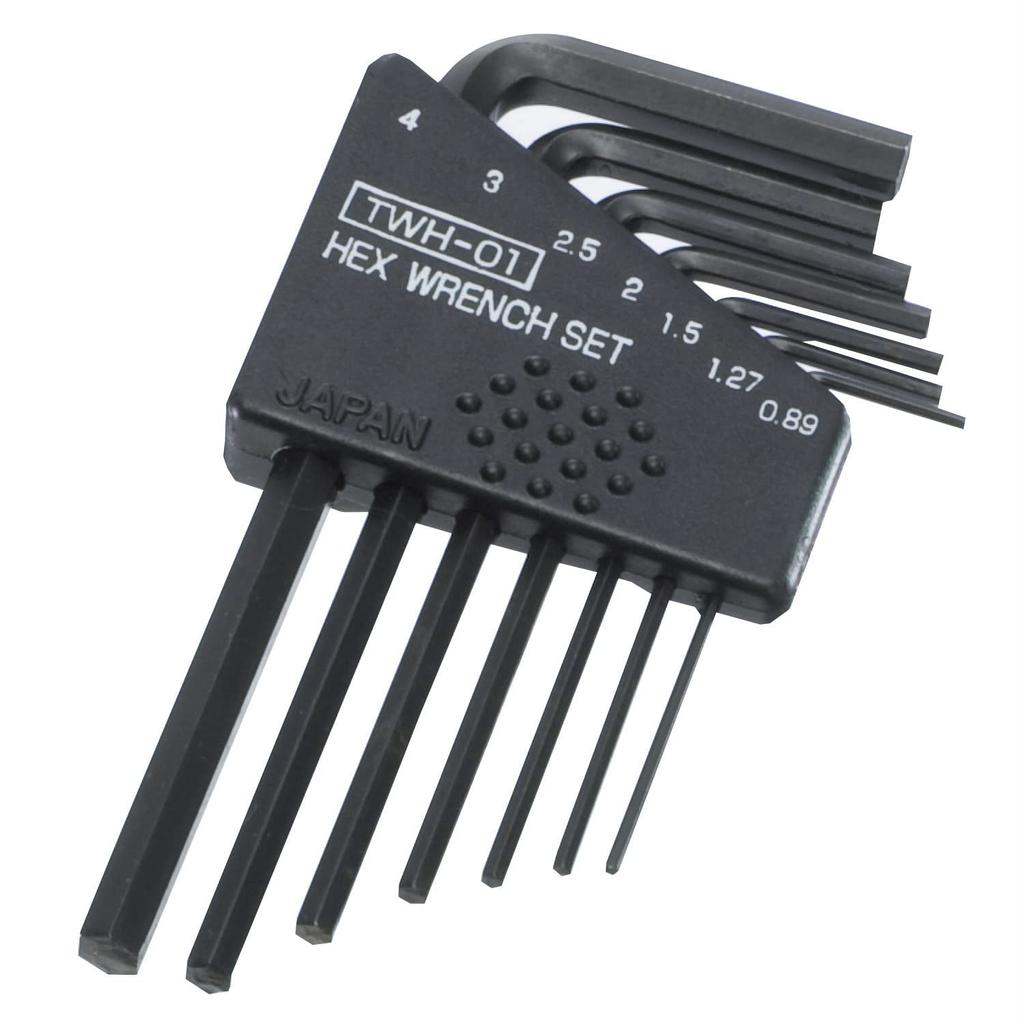 ENGINEER Engineer Hex Wrench Set 7 Pieces Silver Opposite Width TWH-01 0.89~4.0mm