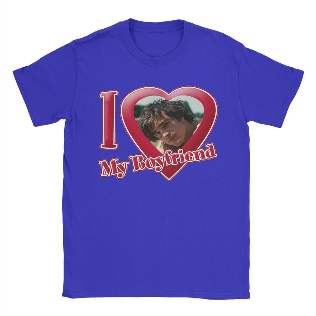 T-shirt Casual Jacob Elordi per Unisex Girocollo Puro Cotone T-shirt Ti Amo Il Mio Ragazzo Manica Corta T-shirt Top Taglie Forti