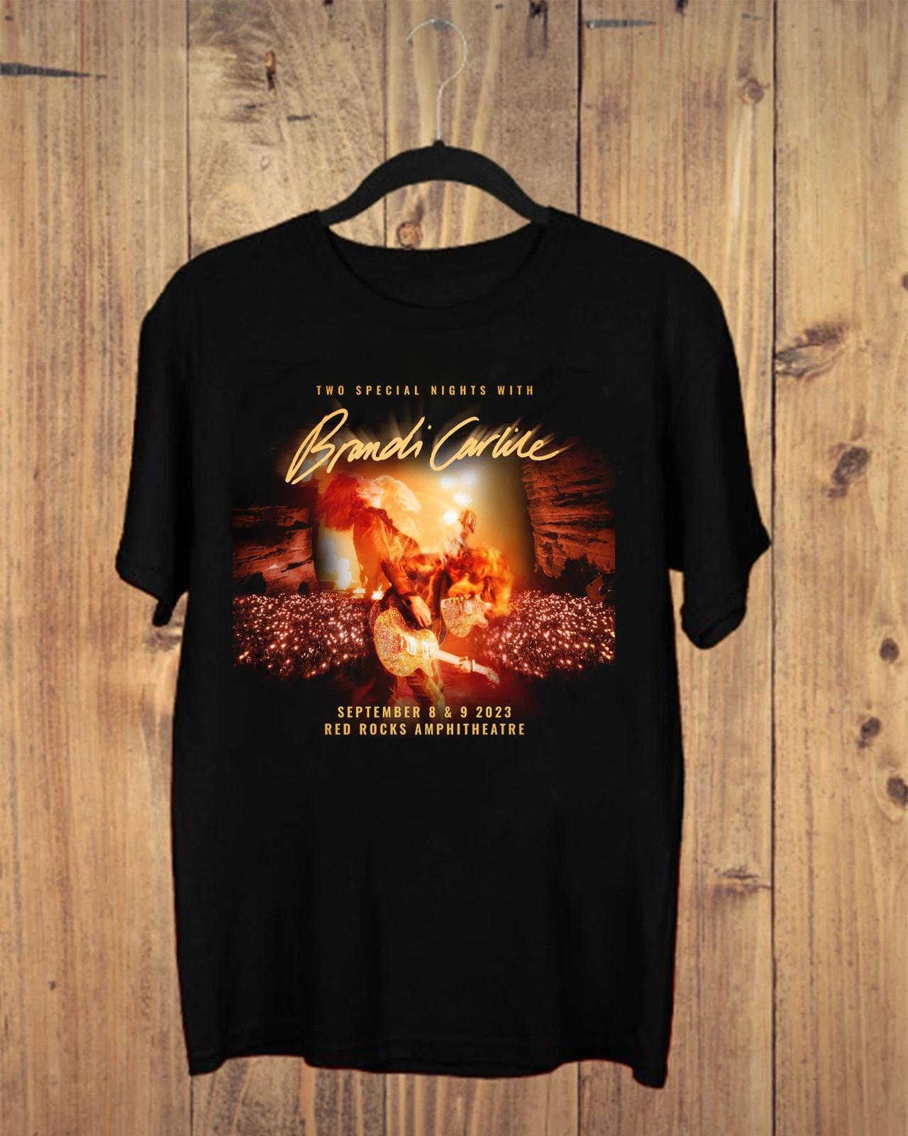 Brandi Carlile Red Rocks Live In Concert T Shirt All Size S-5XL UR398 XXL