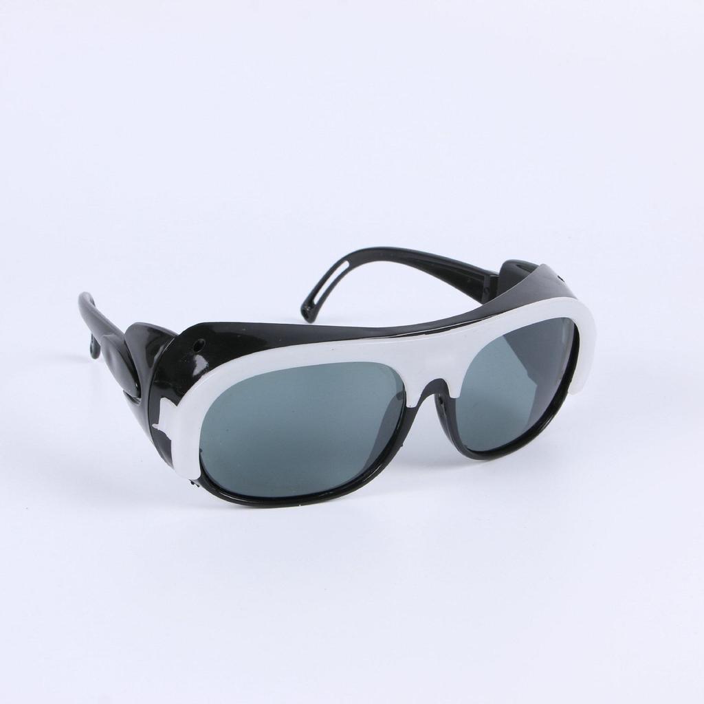 Head-Mounted Ghost Face Cowhide Mask for Welding with Eye Protection