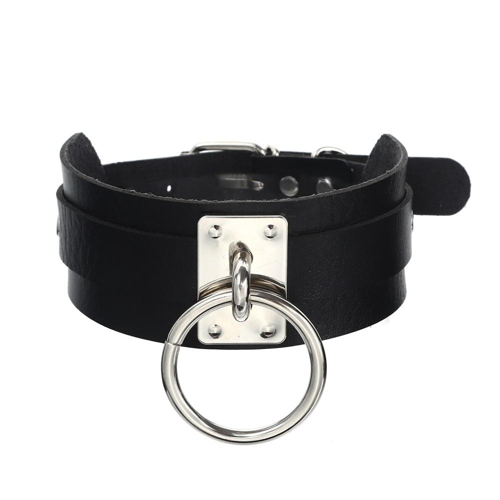 Goth Black Choker Collar for Women  Punk Gothic Chockers Halloween Cosplay Jewelry  Costume Accessory
