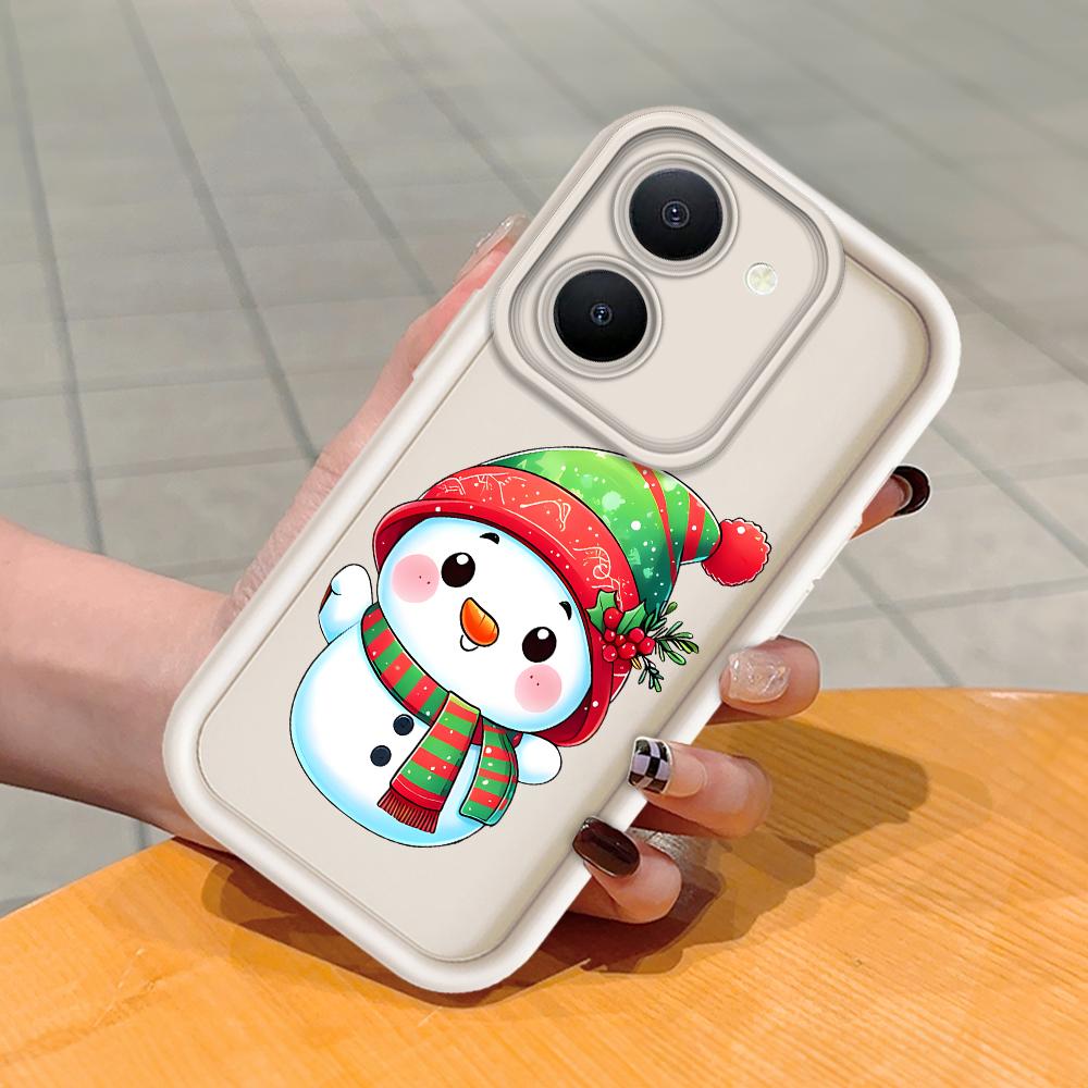 

Мягкий силиконовый квадратный чехол с рисунком лестницы для телефона, полное покрытие, противоударный защитный резиновый чехол для камеры для Vivo Vivo Y33E 5G белый