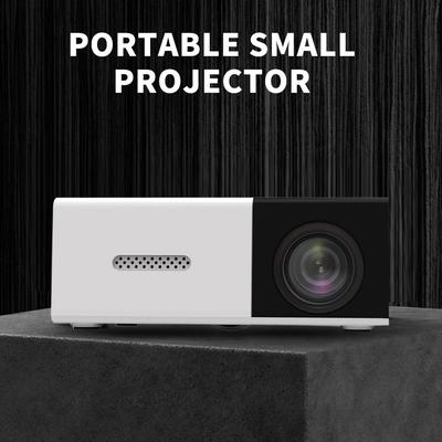 Mini proyector Audio HD USB Mini proyector compatible con 1080P Home Media Player cine en casa