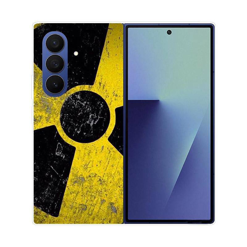 For Samsung Galaxy Z Fold 7 6 5 4 3 2 Case Transparent Protective Back Cover Hard PC Shell For Samsung Z Fold7 Fold6 Fold5 Etui
