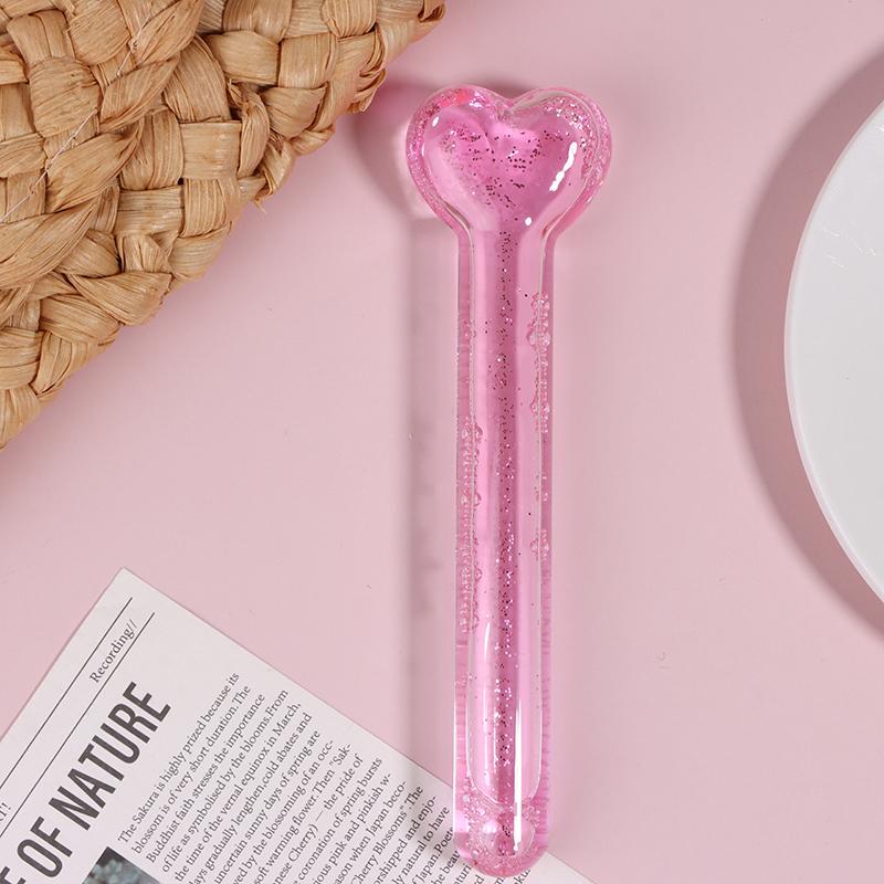 Heart Shape Ice Globes For Women Facials Cooling Beauty Balls Face Roller Compress Ice Ball Eye Massager Freezer Globes Tool