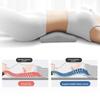 Medical Memory Foam Lumbar Pillow For Spinal Support And Back Pain Relief Ergonomic Bed Cushion