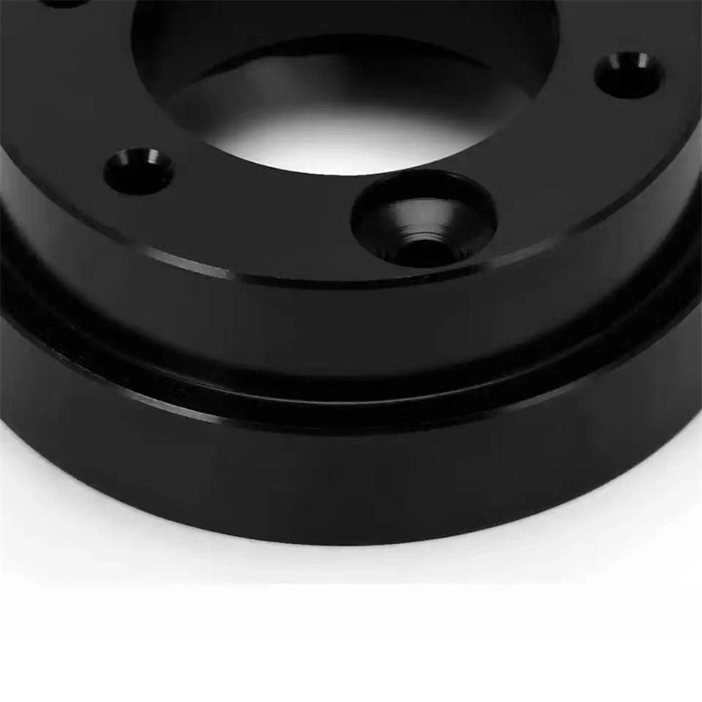 CNC Steering Wheel Adapter Plate Black 70mm For Logitech G29 G920 G923 13/14inch