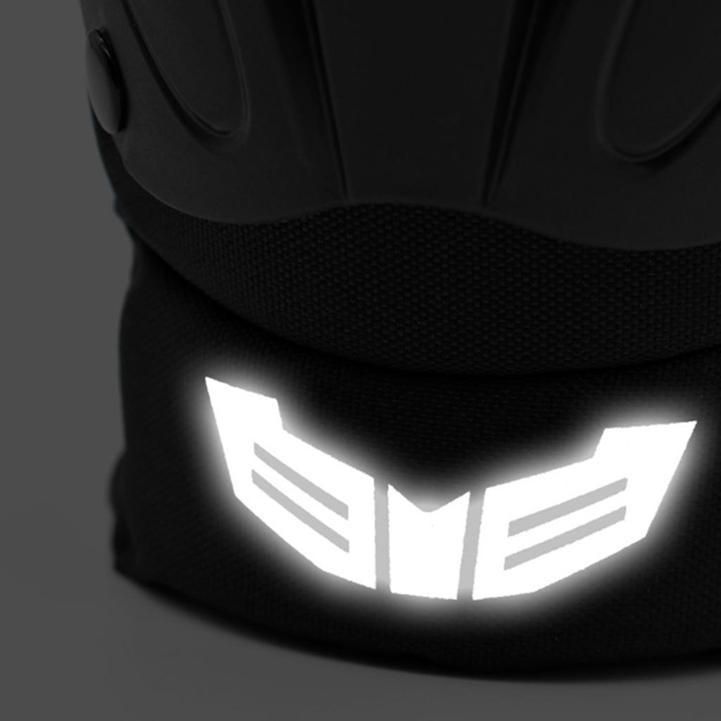 Cycling Elbow Pads Adjustable Reflective Breathable Impact Resistant Motorcycle Elbow Guard for Adults Skiing