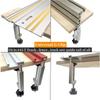 Table Clamp Universal Fence / T-Slot / Table Saw Guide Rail Clamps Aluminum Alloy Fixed Clamp for Workbench Woodworking Tools
