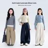 Tutu Xiaoxiang Girls' Casual Wide-Leg Long Pants