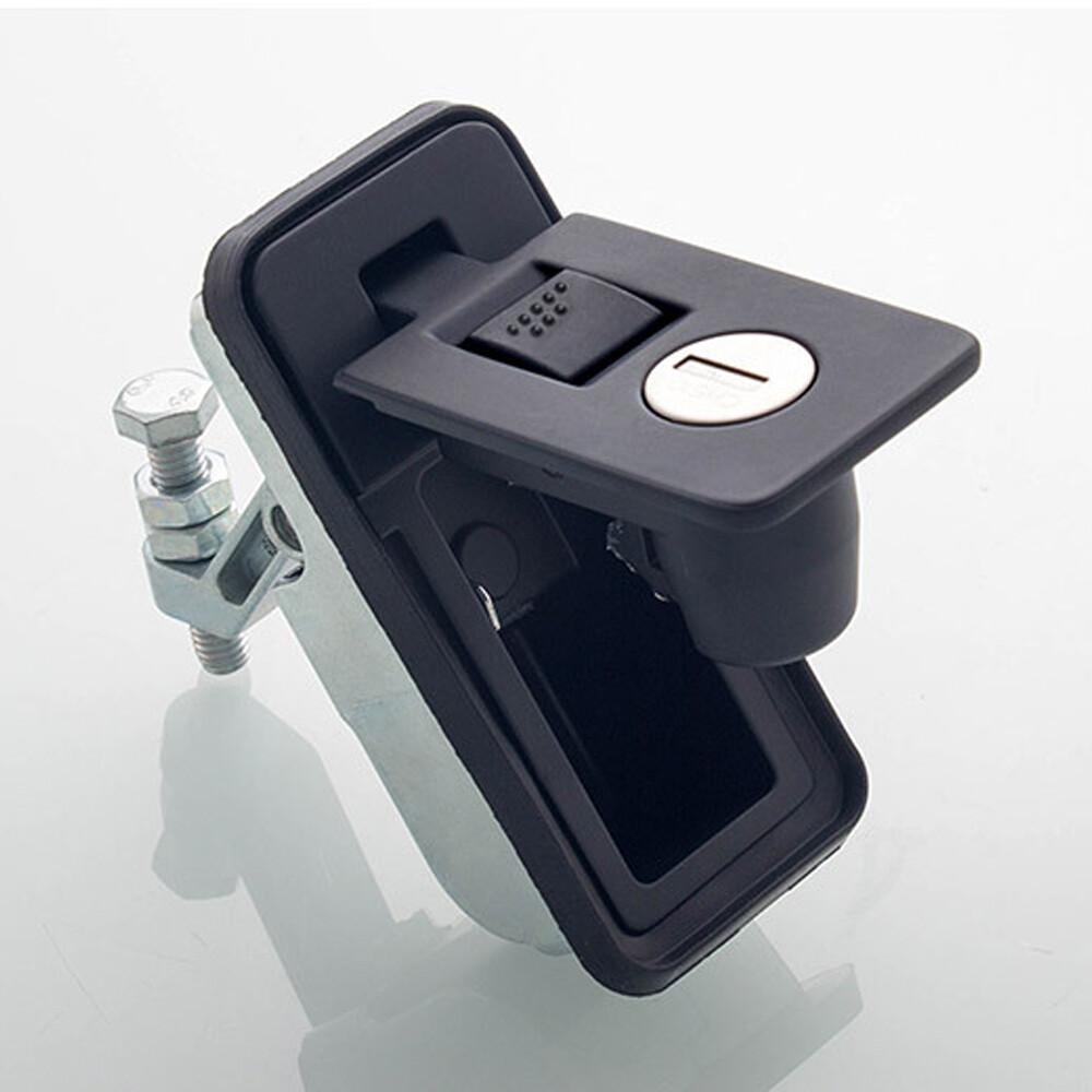 Compression Lock Push Button Operation Trailer Lock Camper Lock Compression Action Push For Campers Tradesman Locking Systems