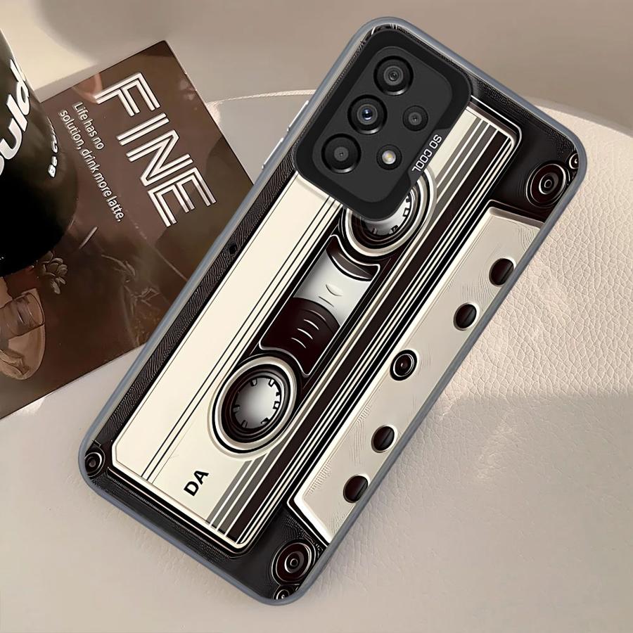 Phone Cover Case for Samsung Galaxy A32 A36 A23 A71 A13 A25 A73 A14 A56 A72 A16 A34 A12 A54 A17 A52 Retro Creative Pattern