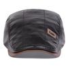 Newsboy Brand Latest Fresh Leather PU Faux School Old Vintage Men Caps Jamont Labeling British Painters Hats Spring Autumn Side Adjustable Flat Cap