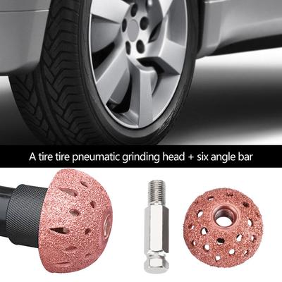 38mm brusná hlava na opravu pneumatik Brusný kotouč s hrubou zrnitostí se spojovací tyčí