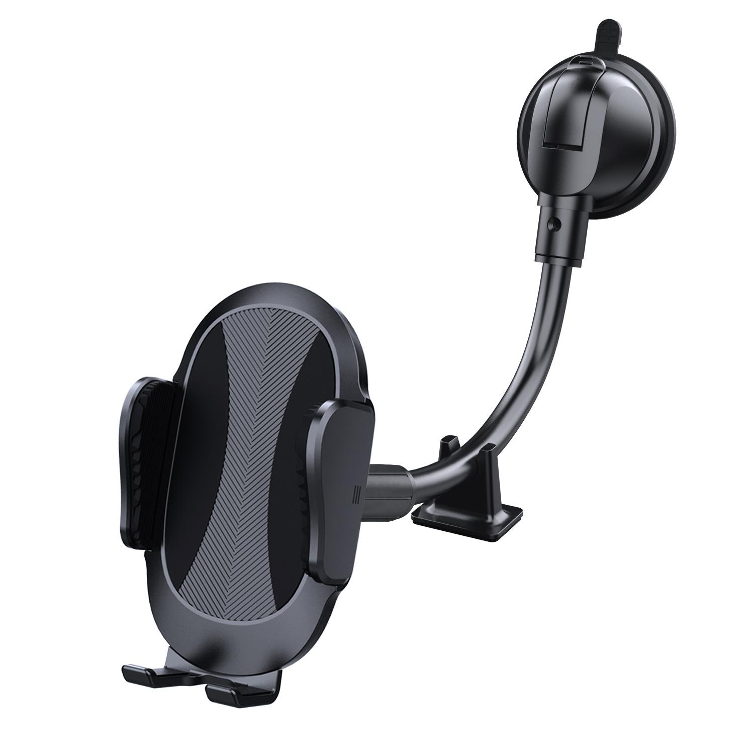 

Car hose Mobile phone holder Steam windshield Center console Instrument panel Suction cup navigation Mobile phone holder чёрный