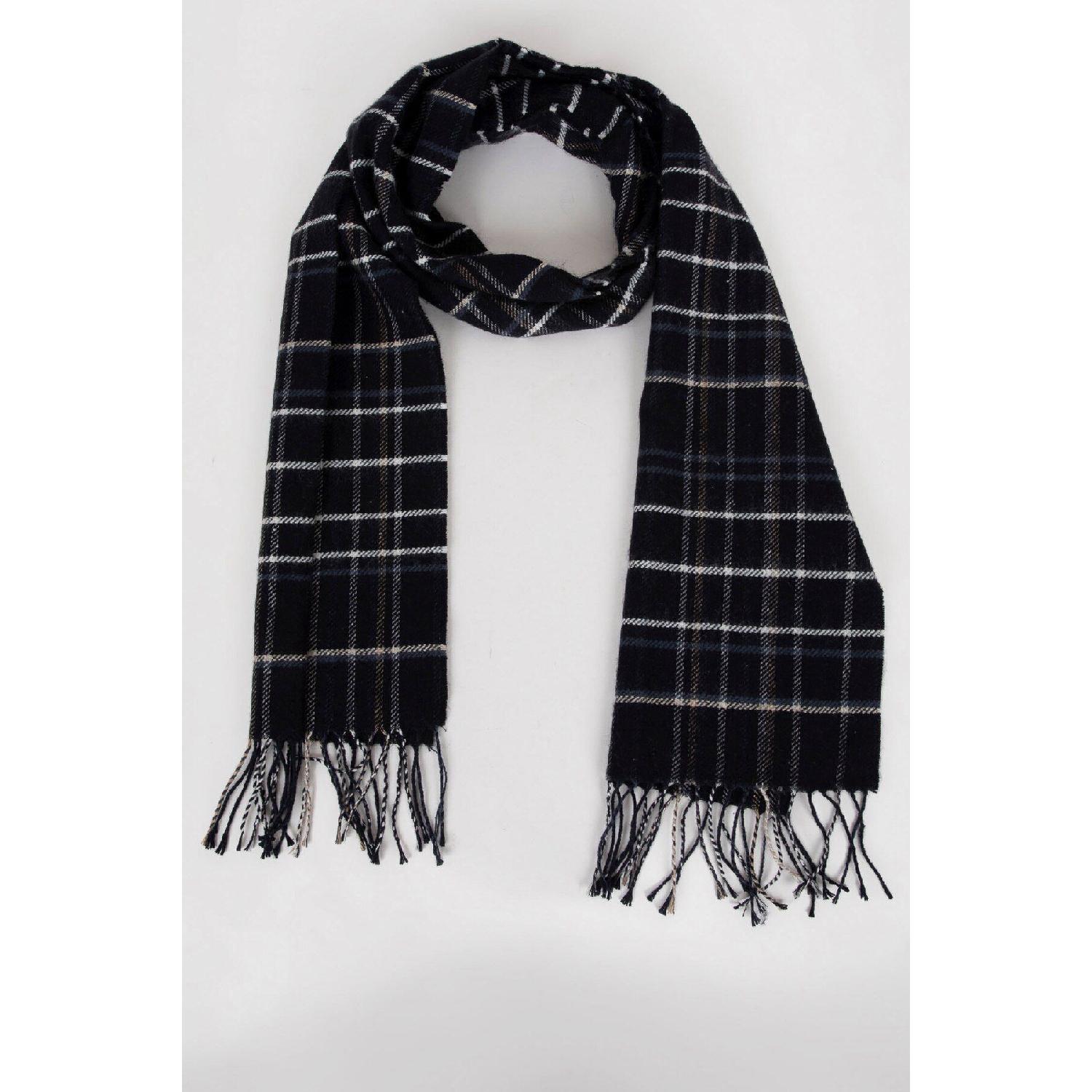 

Men s Checkered Woven Scarf C8271ax24wn
