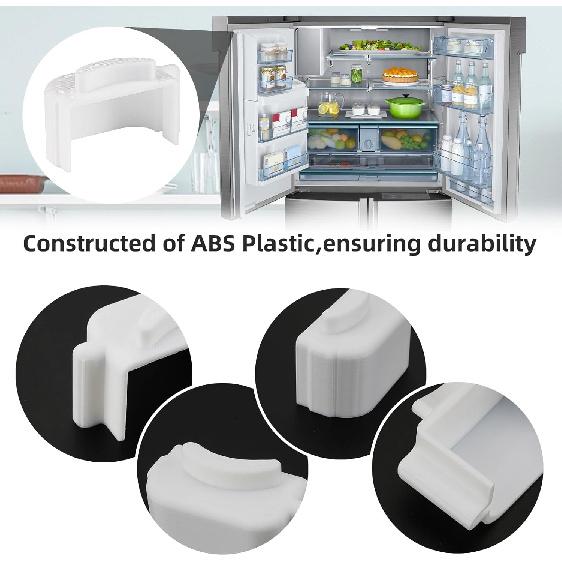 ELECTRAPICK For Samsung Refrigerator Door Flipper,Repair Part For Samsung(Mullion),RF28HDEDBSR Refrigerator Door Repair(White)