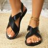 2025 Hot Sale Ladies Shoes Open Toe Women's Sandals Plus Size Casual Best Seller Summer Light Comfortable Flat Sandals