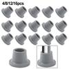 60mm Diameter Non-Slip Pads Rubber End Covers Easy To Install