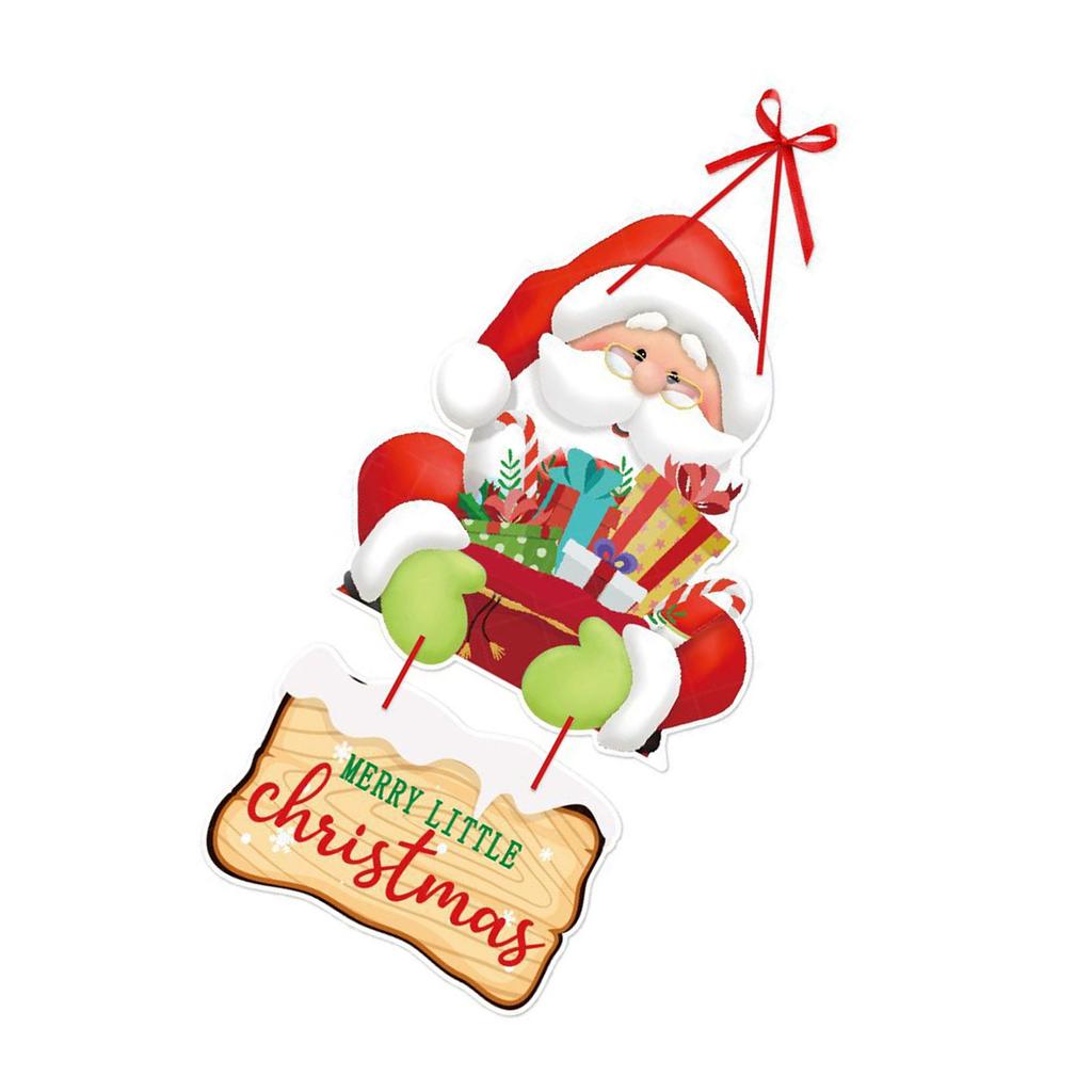 Weihnachtsornament Weihnachts-Thematischer Türhänger Handgefertigt Neujahrsparty Fensteranhänger Wandbehang-Accessoires