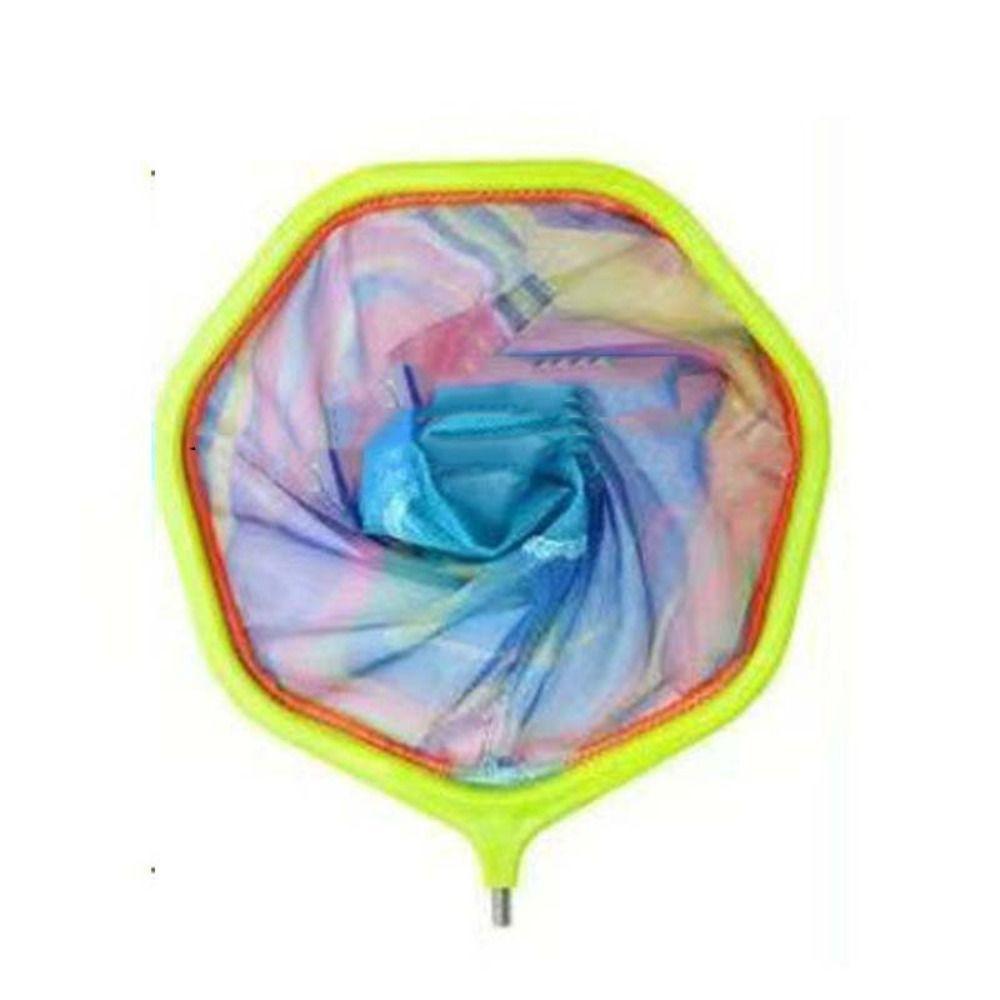 Retractable Design Pocket Fish Dip Net Non-Slip Handle Butterfly Nets Outdoor Swimming