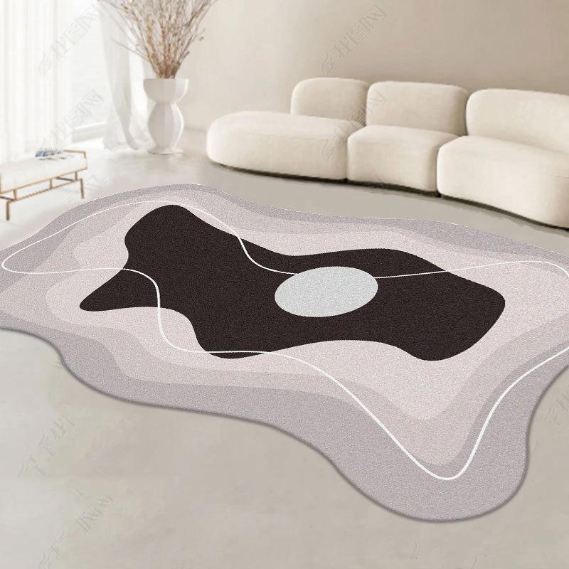 Irregular Carpet Modern Minimalist Nordic Ns Bedroom Bedside Carpet Living Room Sofa Coffee Table Floor Mat