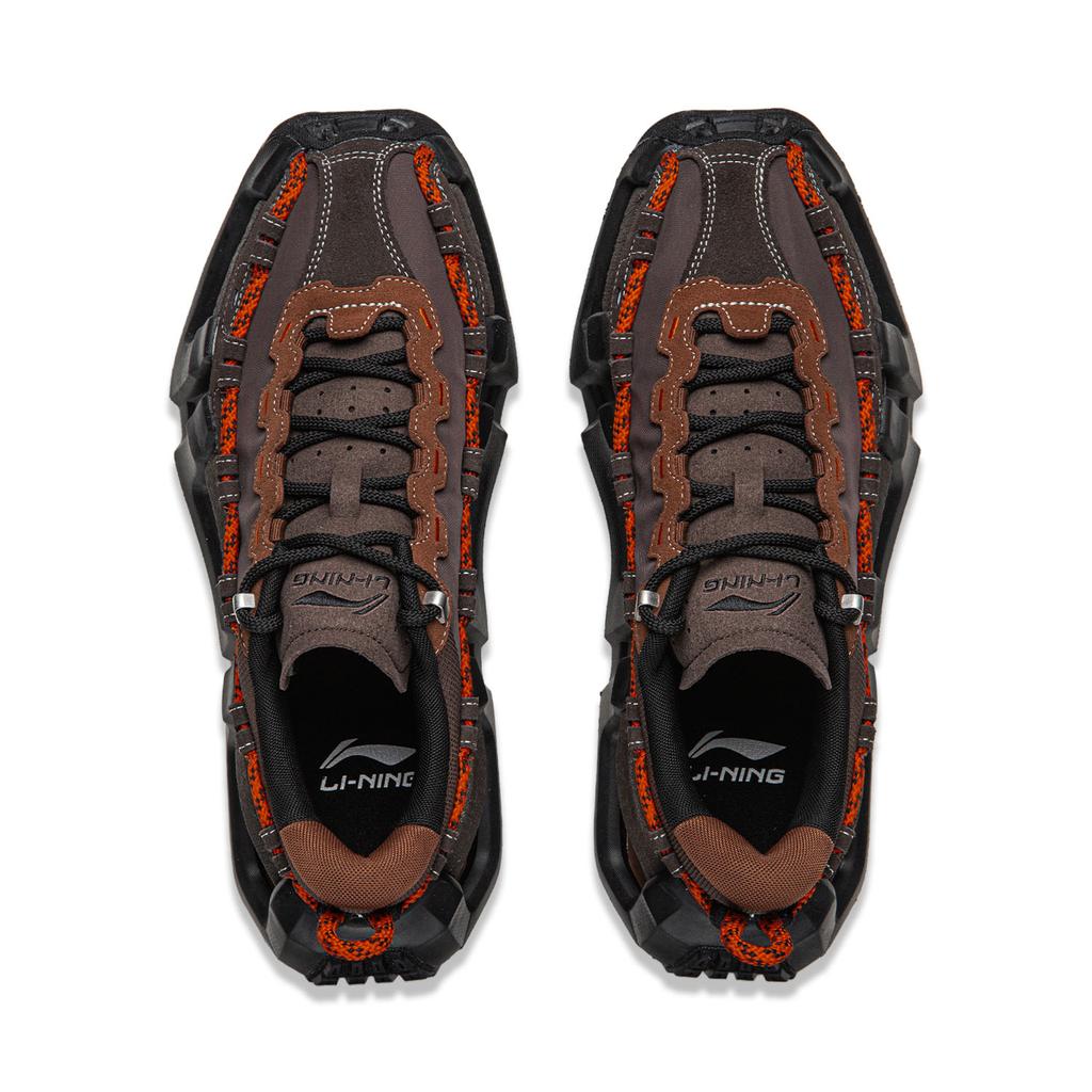 Li Ning Pangu 2 Trendige Vielseitige Bequeme Strapazierfähige Niedrig geschnittene Lifestyle Freizeitschuhe Unisex Sneaker AZGV131-6