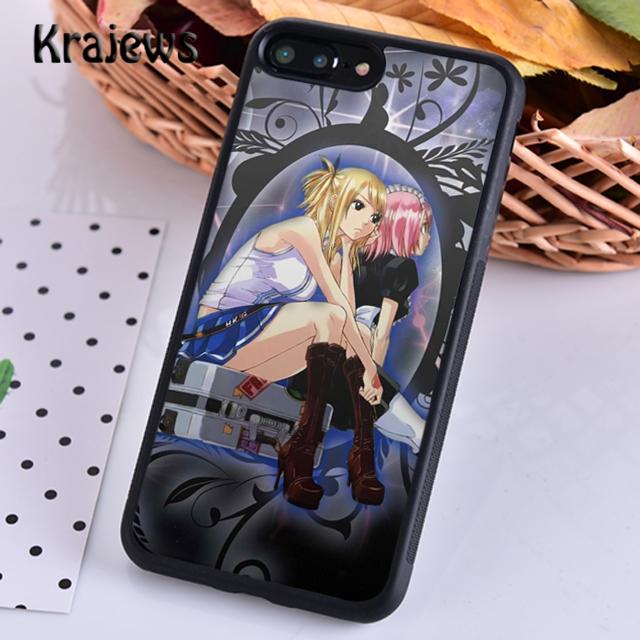 

Чехол для телефона Krajews Fairy Tail аниме Манга для iPhone 14 5 6s 7 8 plus X XR XS 11 12 13 pro max Samsung Galaxy S21 S22ultra iPhone 5 5s SE